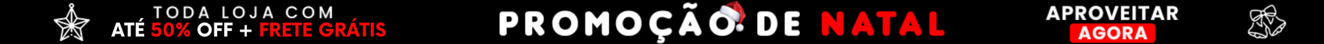 Promoção ativa: até 60% OFF + frete grátis
